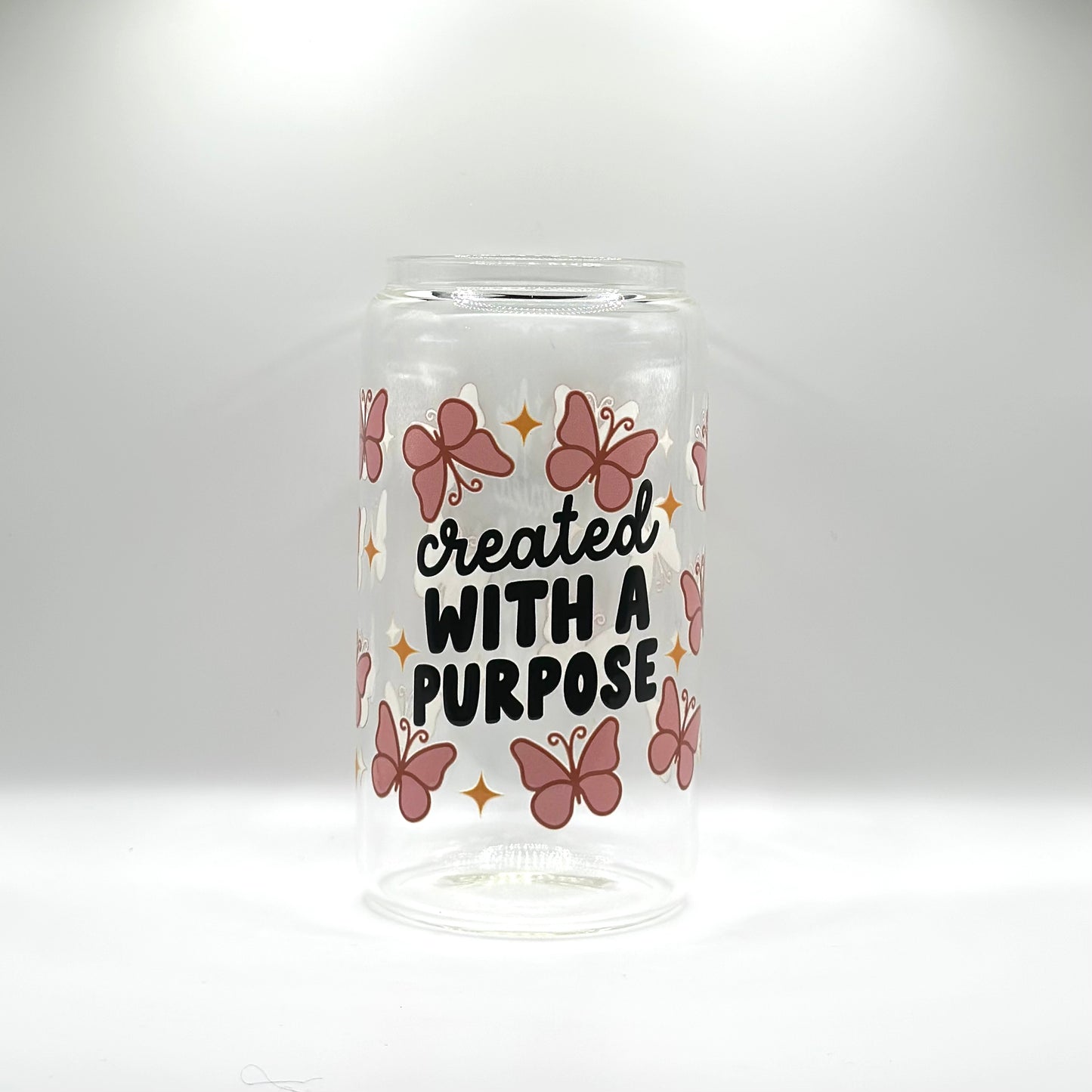 Created With A Purpose Pink Butterfly