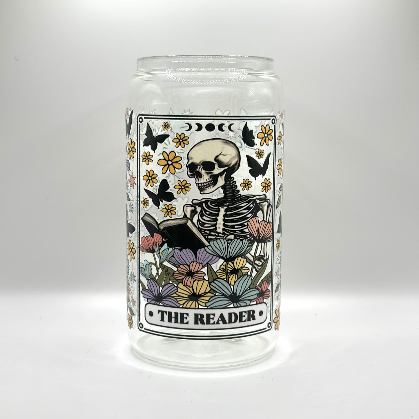 16 oz The Reader Skeleton