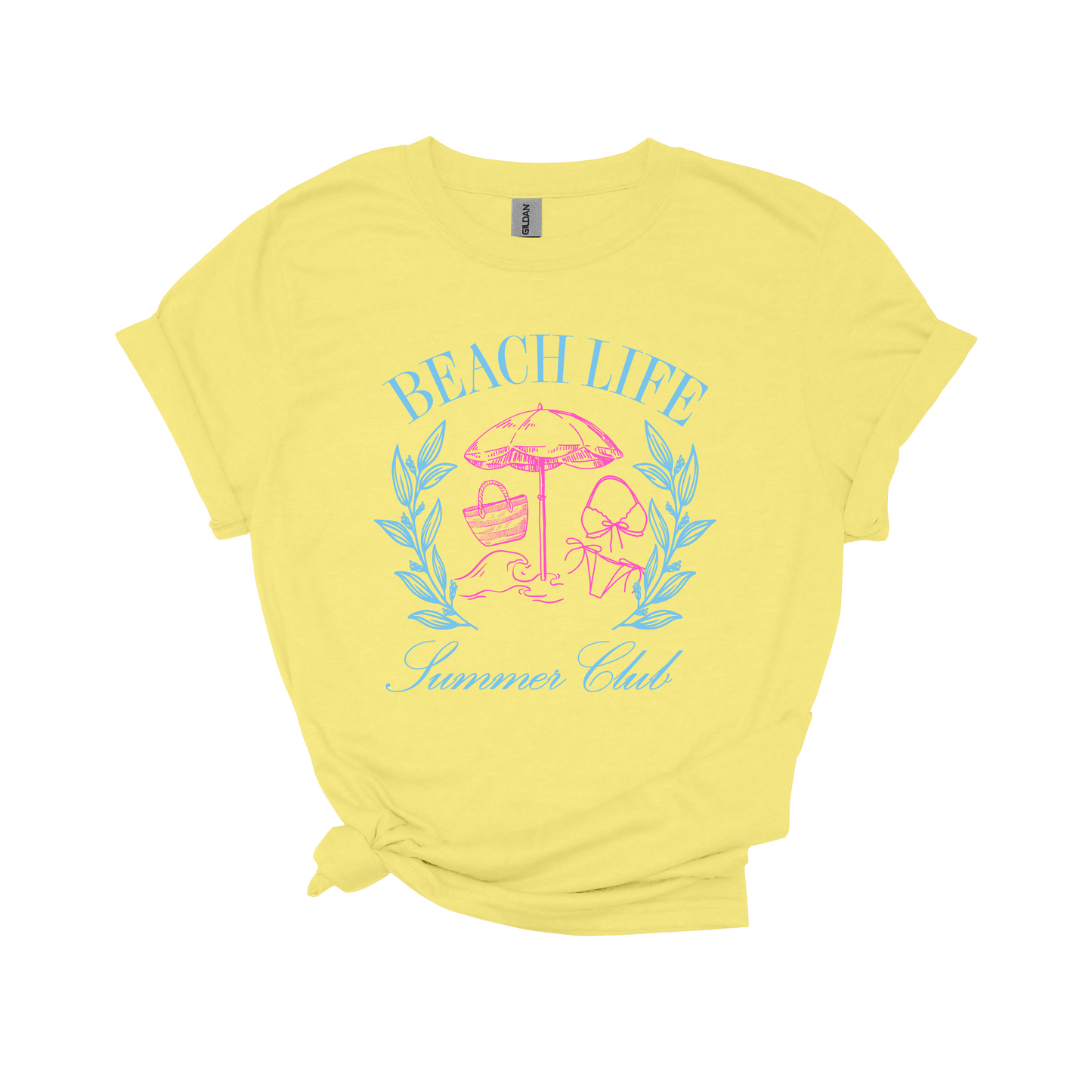 Beach Life Summer Club T-Shirt