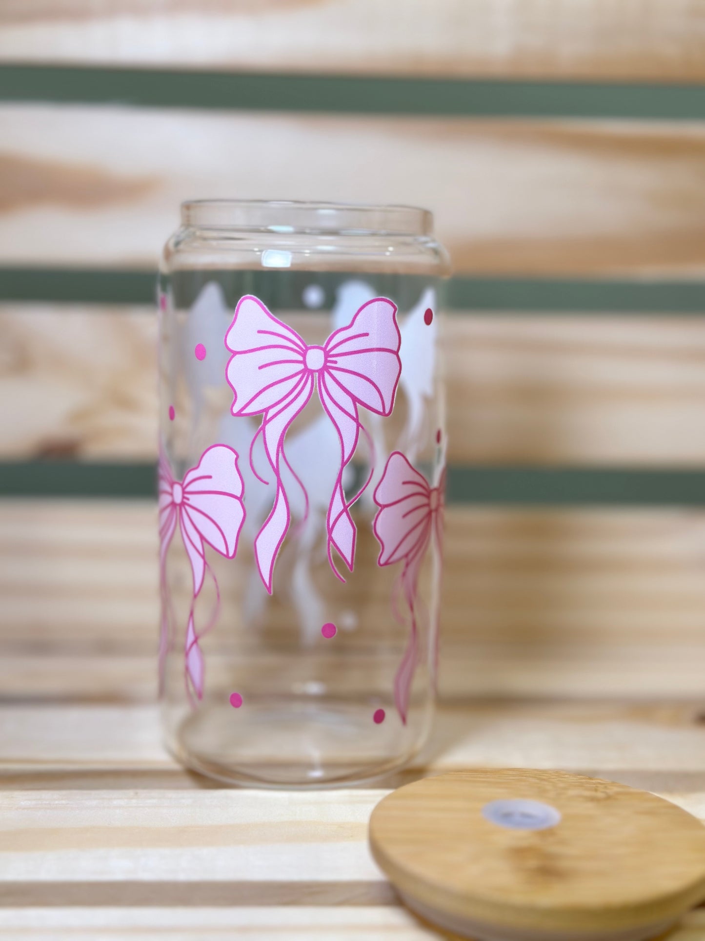 16oz Moon Phases and Crystals Glass Cup