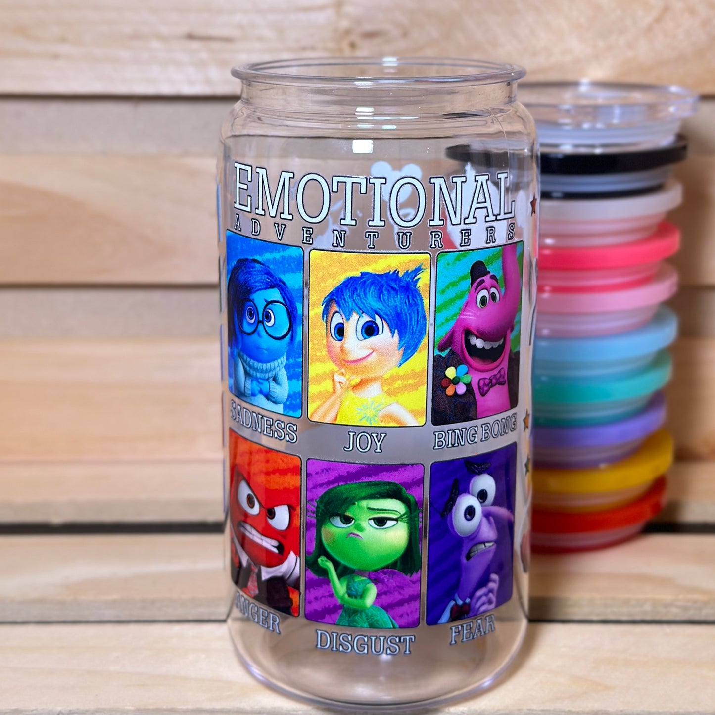 Inside out Characters Squares