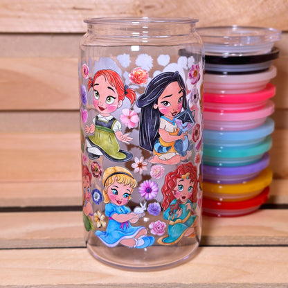 Disney Princess Glass Cup