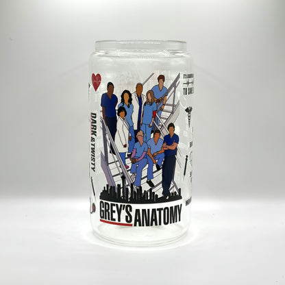 Grey's Anatomy Glass Cup