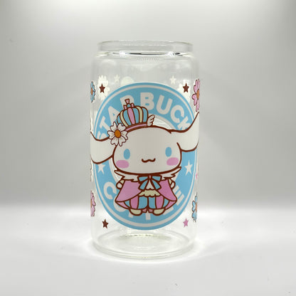 Cinnamoroll Hello Kitty Glass Cup
