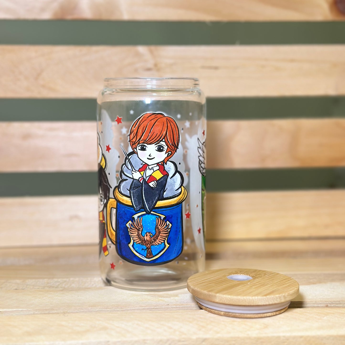 16oz Harry Potter Characters Glass Cup