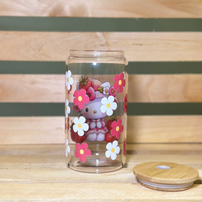 Hello Kitty (Strawberries and flowers)