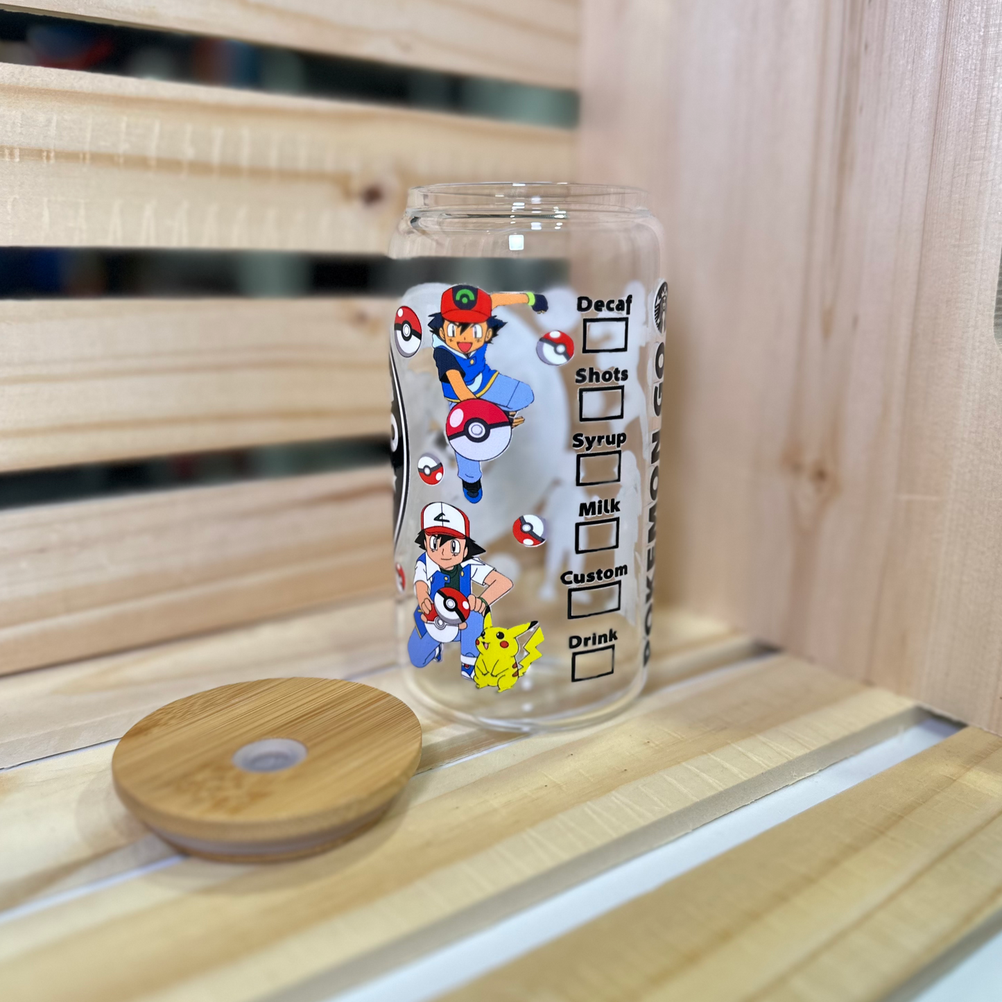 Pokemon Glass Cup